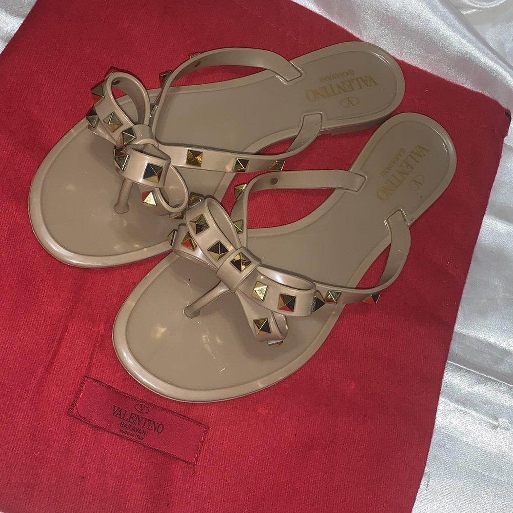 Valentino Garavani Jelly PVC Sandals